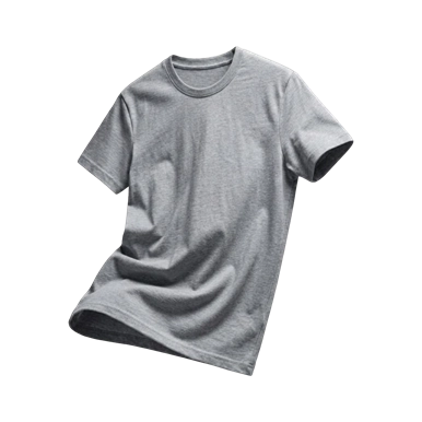 T-SHIRT REGULAR 155G – TSRA150 — couleur Gris Clair (Chiné)